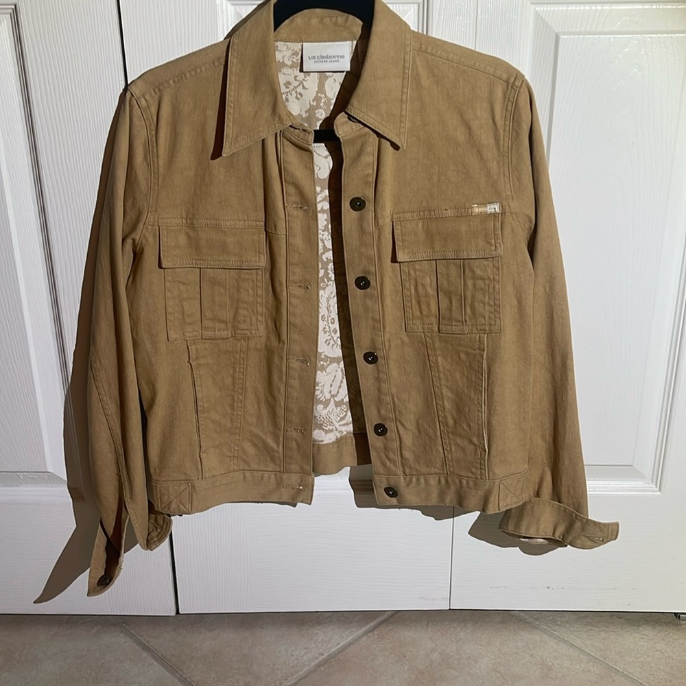 Liz Claiborne Gold Jacket